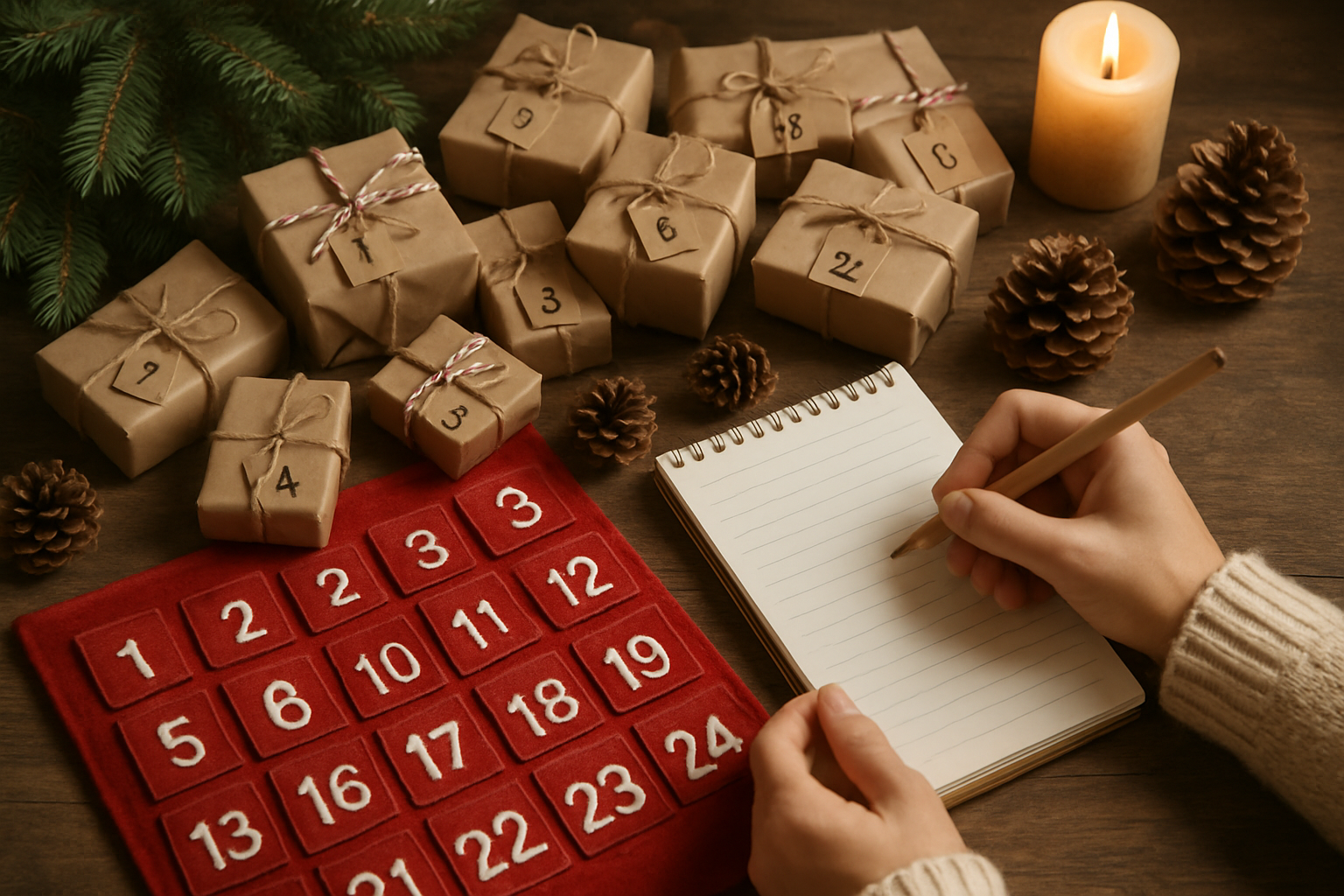 tips til julekalender - Illustration